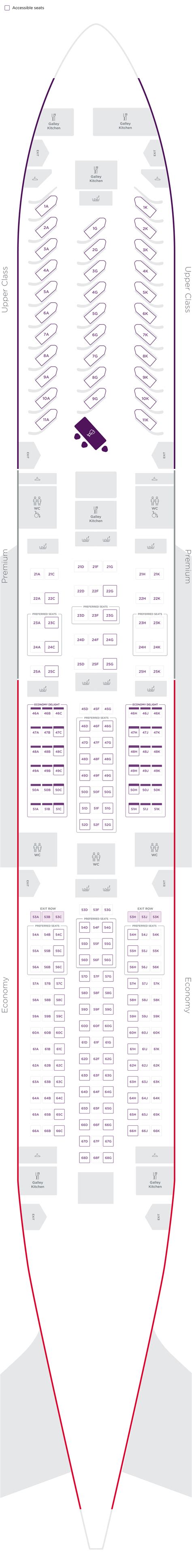 Boeing Seating Chart