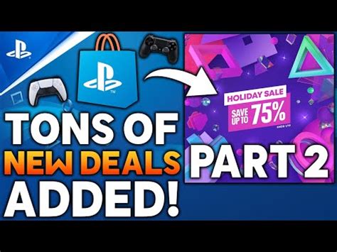 Awesome Psn Holiday Sale Update Live Now New Ps Ps Deals On