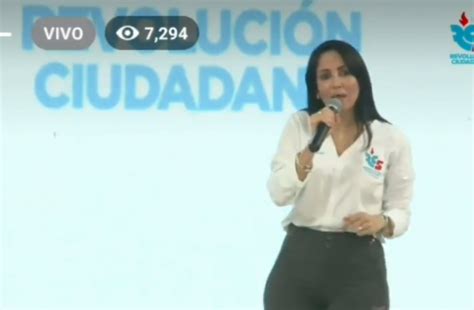 Luisa Gonz Lez Qui N Es La Candidata De La Revoluci N Ciudadana