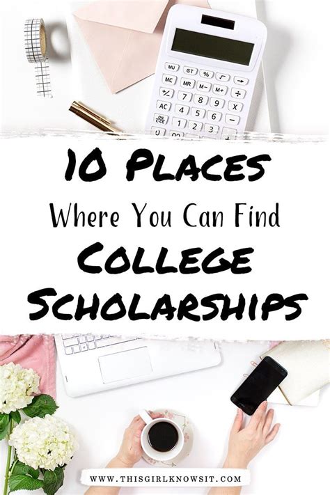 10 Places Where You Can Find College Scholarships | Scholarships for college, Scholarships for ...