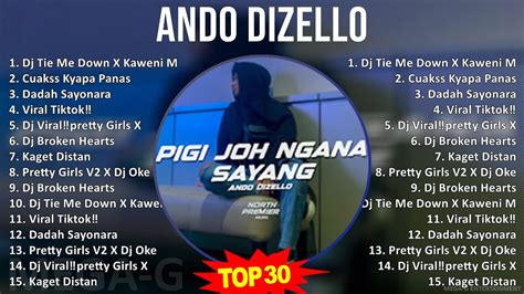 A N D O D I Z E L L O Mix Lagu Hits Terbaik Youtube