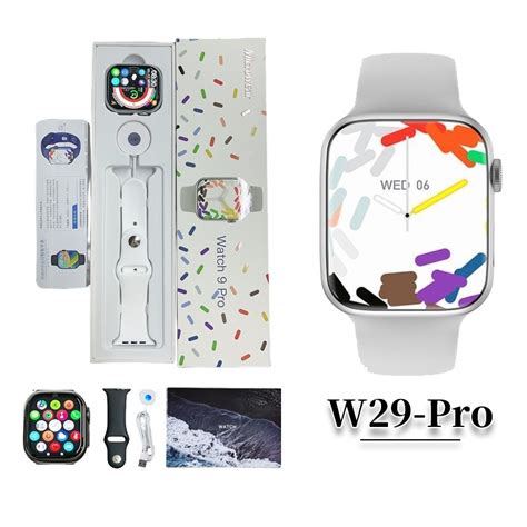 Relogio Inteligente Smartwatch W29 Pro Original Serie 9 Shopee Brasil