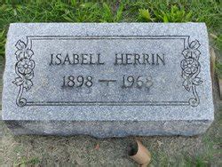 Isabell McNeill Herrin 1898 1968 Mémorial Find a Grave