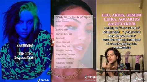 Zodiac Signs Tiktok Compilation Relatable Zodiac Signs Tiktok