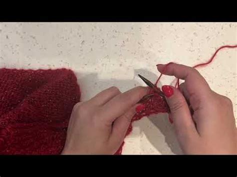 Rabattre Les Mailles Terminer Un Ouvrage Tuto Tricot YouTube