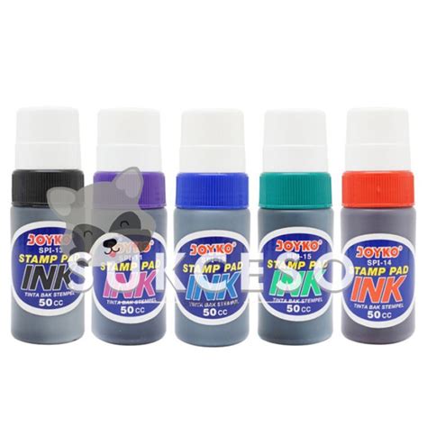 Joyko Refill Tinta Stamp Pad Ink SPI 11 12 13 14 Cap Stamp Stempel