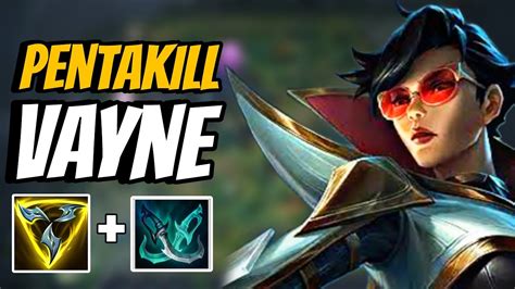 Vayne Pentakill Is Unstoppable Adc In Wild Rift Build And Runes