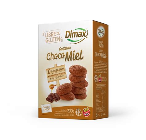 Distribuciones Del Centro Dimax Caja Chocomiel 2 Packs X 100g