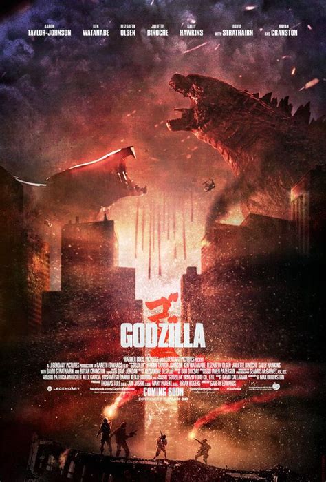 Godzilla 2014 M U T O Poster By Camw1n On Deviantart Godzilla