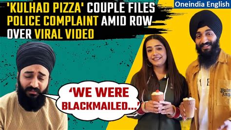 Kulhad Pizza Couple Viral Video Sehaj Arora Clarifies On Leaked Video