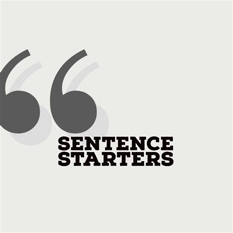 sentence starters twija