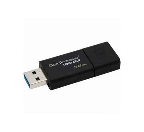 Kingston 32gb Datatraveler 100 G3 Usb 30 Flash Drive Prismatic