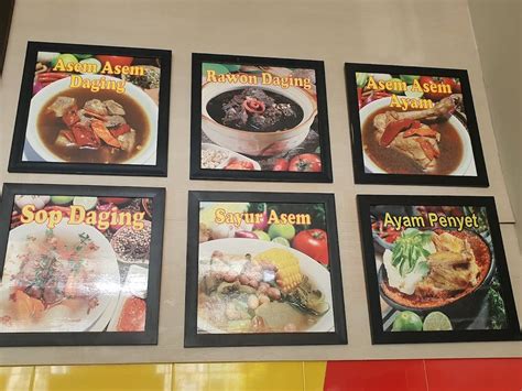 Menu At Warung Bu Kris Restaurant Jakarta Graha Parkview