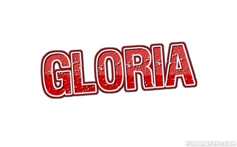 Gloria Name Design