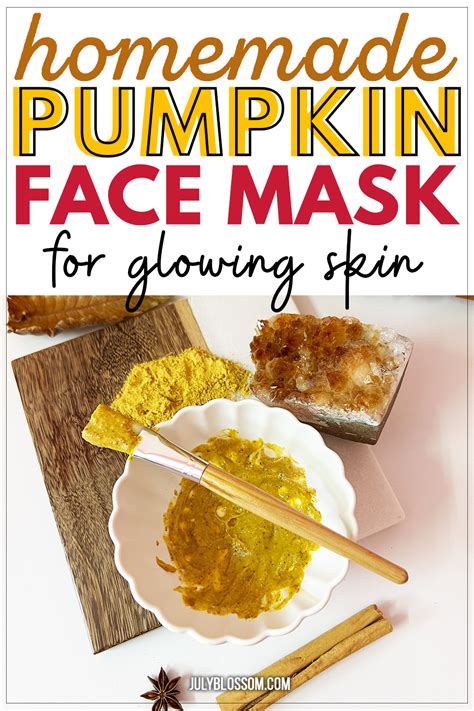 DIY Pumpkin Face Mask - ♡ July Blossom