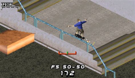 Tony Hawks Pro Skater 2 Gba Wide The King Of Grabs