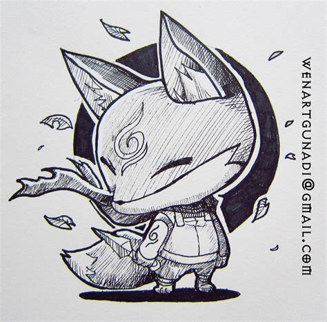 fox anbu by Wenart on DeviantArt
