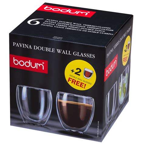 Bodum Pavina Double Wall Glasses Ml Set Pce Peter S Of Kensington