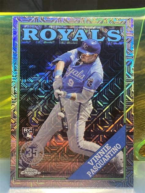 2023 Topps Series 1 Vinnie Pasquantino RC Silver Pack Chrome Mojo