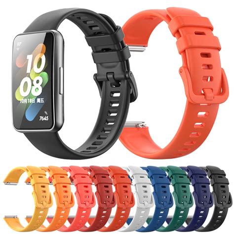 D Y Eo Silicone Thay Th Cho Ng H Th Ng Minh Huawei Band Shopee