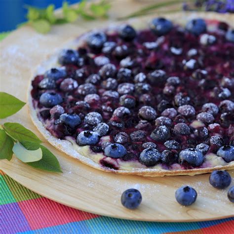 Recette Tarte Aux Myrtilles Fraiches Marie Claire