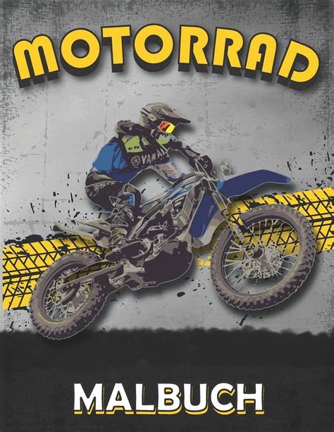 Motorrad Malbuch Malbuch F R Erwachsene Kinder Und Jungen Mit