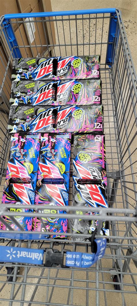 Fully stocked on launch day! Quakertown, PA Walmart : r/mountaindew