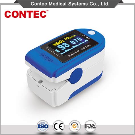 China Contec Ce Fda Approved Cms50d Six Colors Oled Display Fingertip Pulse Oximeter China