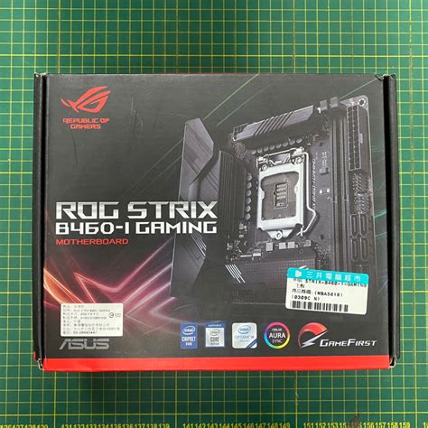 Asus Rog Strix B460 I Gaming B460 Itx 主機板 保固內 蝦皮購物