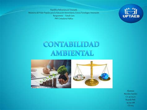 Contabilidad Ambiental Ppt