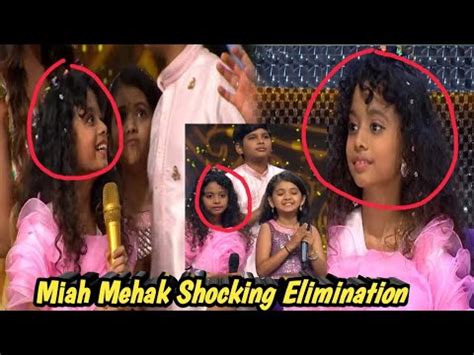 Superstar Singer Shocking First Elimination This Saturday Miah