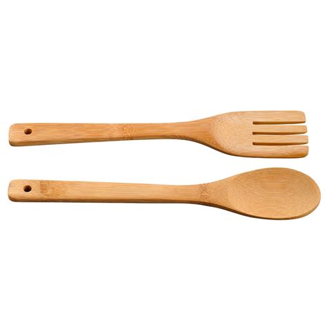 Buffet Spoon And Fork Set Bamboo 16128 1216094 Reward Hospitality