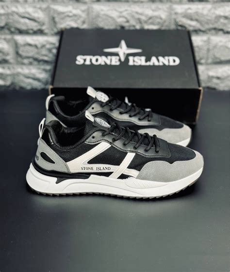 Мужские кроссовки Stone Island Натуральная Кожа! Стон Айленд: 1 299 грн ...