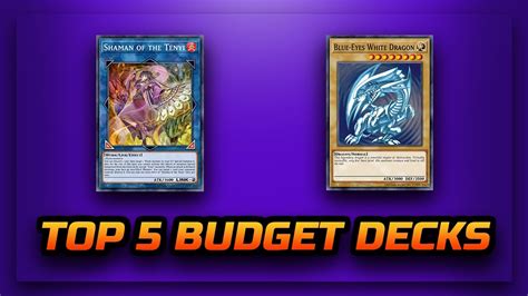 Budget Decks For The Kc Cup Duel Links Youtube