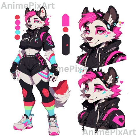 Exclusive 1x Fursona Adopt Limited Edition Brysara Furry Adopt