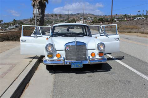 1964 Mercedes Benz 190DC Automatic Disarible Combo Extirior White