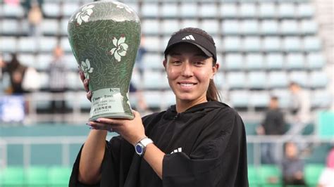 Top Seeded Jessica Pegula Won The Title At The Wta Korea Open In