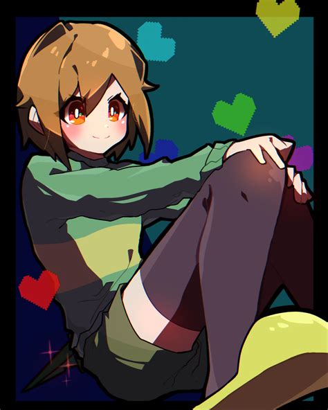 Frisk Chara Anime Is Real Undertale персонажи Undertale