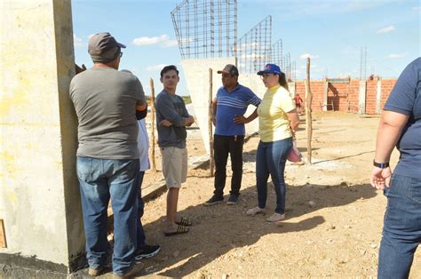 Prefeita Denise Bayma Visita Andamento Da Constru O Do Gin Sio Do S O