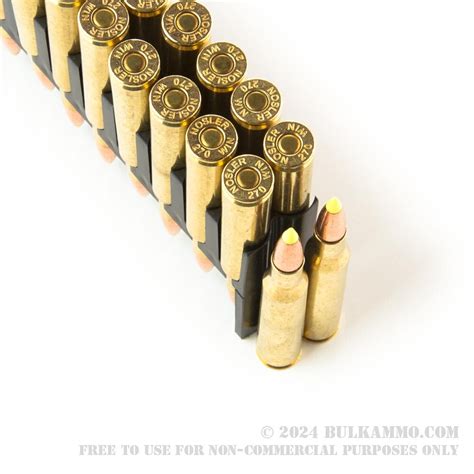 20 Rounds Of Bulk 270 Win Ammo By Nosler Ammunition 140gr Nosler Ballistic Tip