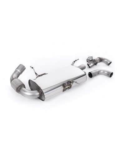 Milltek Stainless Steel Catback Without Intermediate Silencer And With