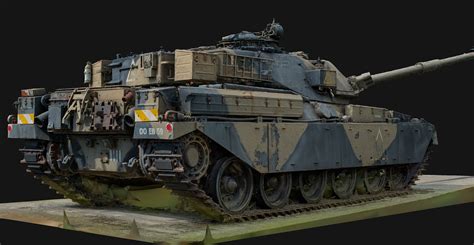 Artstation Chieftain Tank Scan Resources