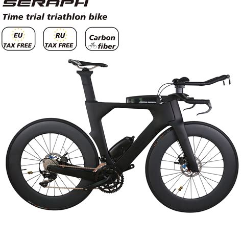 2021 Oem Merk Fiets Carbon Frame Triathlon Time Bike Tapper Buis Carbon