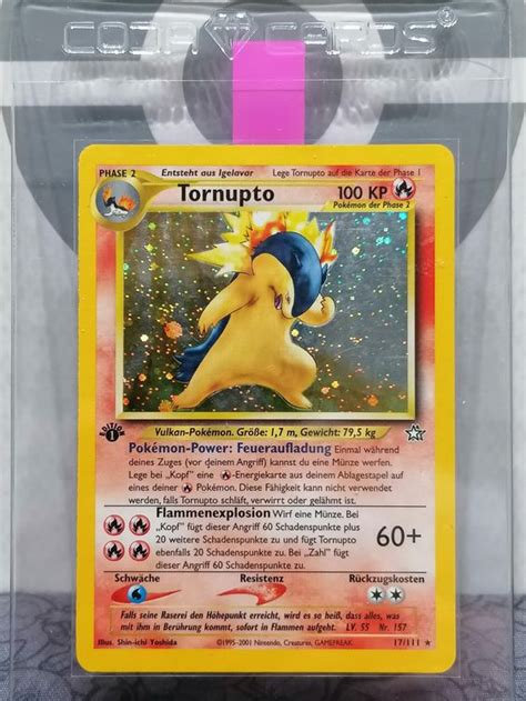 1 EDITION TORNUPTO HOLO 17 111 NEO GENESIS POKEMON KARTE Kaufen Auf