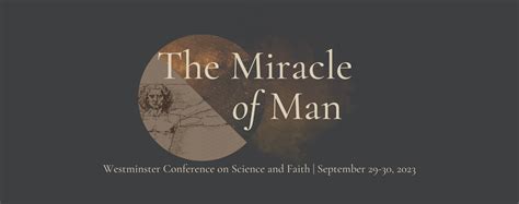 Westminster Conference On Science And Faith Discovery Institute