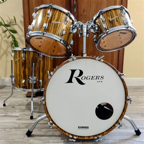 Rogers 5 Piece Xp8 Xp10 Drum Kit Reverb