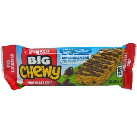 Quaker Big Chewy Chocolate Chip Granola Bar Continental Online Ordering