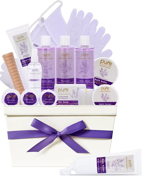 Spa T Baskets For Women Lavender Bath And Body At Home