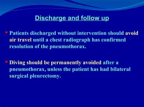 Spontaneous Pneumothorax An Update Ppt