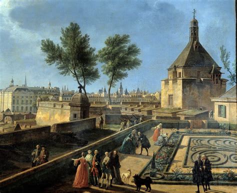 The Port Of Bordeaux With The Detail Ramparts Painting By Joseph